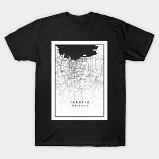 Jakarta City Poster T-Shirt